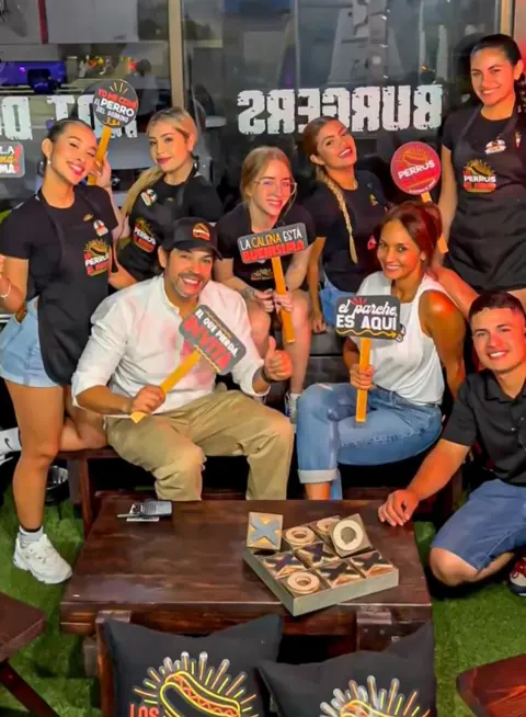 El equipo de Del Sobrino